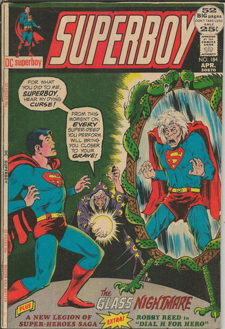 Superboy #184 ORIGINAL Vintage 1973 DC Comics 