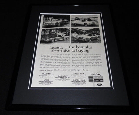 1978 Missouri Ford Mercury Lincoln 11x14 Framed ORIGINAL Vintage Advertisement