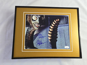 Kevin Carlson Signed Framed 11x14 Photo Display JSA Beetlejuice Beetle Snake