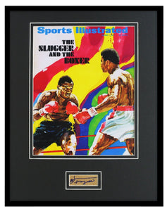 Smokin Joe Frazier Signed Framed 11x14 Sports Illustrated Cover Display JSA 