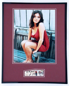 Jacqueline Bisset Signed Framed 16x20 Photo Display The Deep 