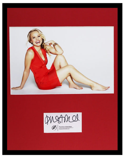 Kristen Bell Signed Framed 11x14 Photo Display PREMIERE Veronica Mars Frozen