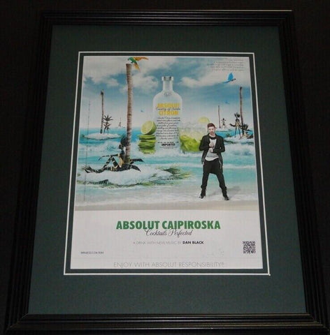 2012 Absolut Caipiroska Citon Vodka 11x14 Framed ORIGINAL Advertisement