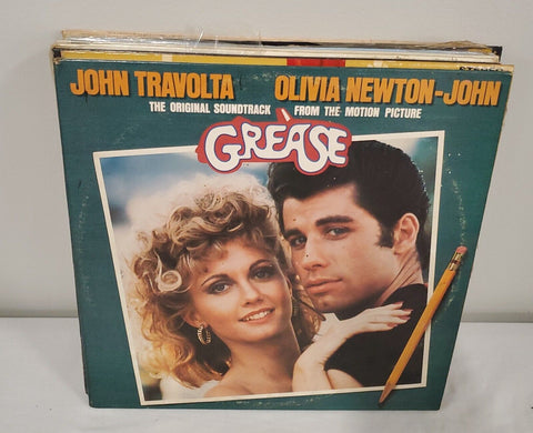 VINTAGE 1978 Grease Soundtrack Olivia Newton John 2x Vinyl LP Record Album