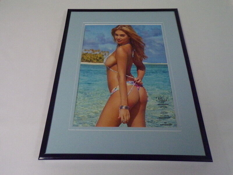 Kate Upton Thong Bikini Framed 11x14 Photo Display 