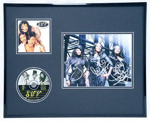 SWV Group Signed Framed 16x20 New Beginnings + Photo Display  