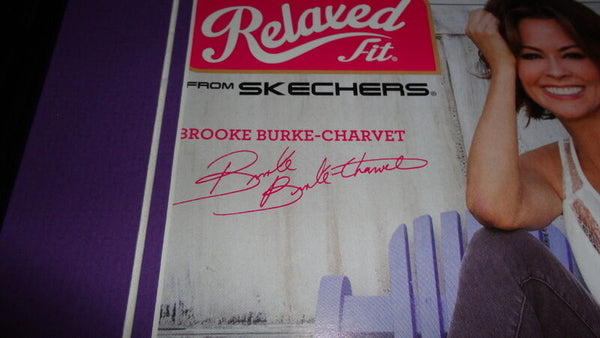 Brooke Burke Charvet Facsimile Signed Framed 2015 Skechers Advertising Display