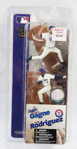 VINTAGE 2004 McFarlane Alex Rodriguez + Eric Gagne 3" Action Figure Set