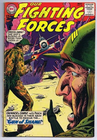 Our Fighting Forces #84 ORIGINAL Vintage 1964 DC Comics 