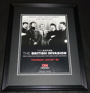 The British Invasion 2014 Framed ORIGINAL Advertisement The Beatles Tom Hanks