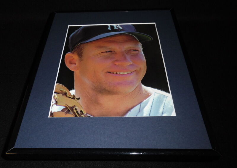 Mickey Mantle Framed 11x14 Photo Display Yankees