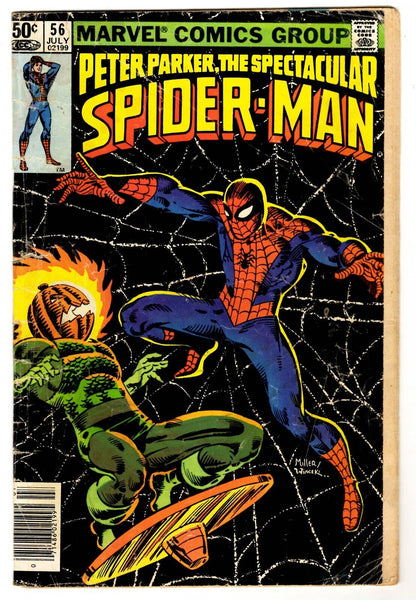 Spectacular Spider-Man #56 VINTAGE 1981  Marvel Comics Frank Miller