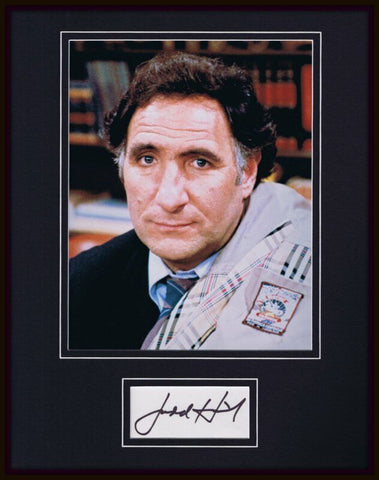 Judd Hirsch Signed Framed 11x14 Photo Display JSA Taxi Dear John