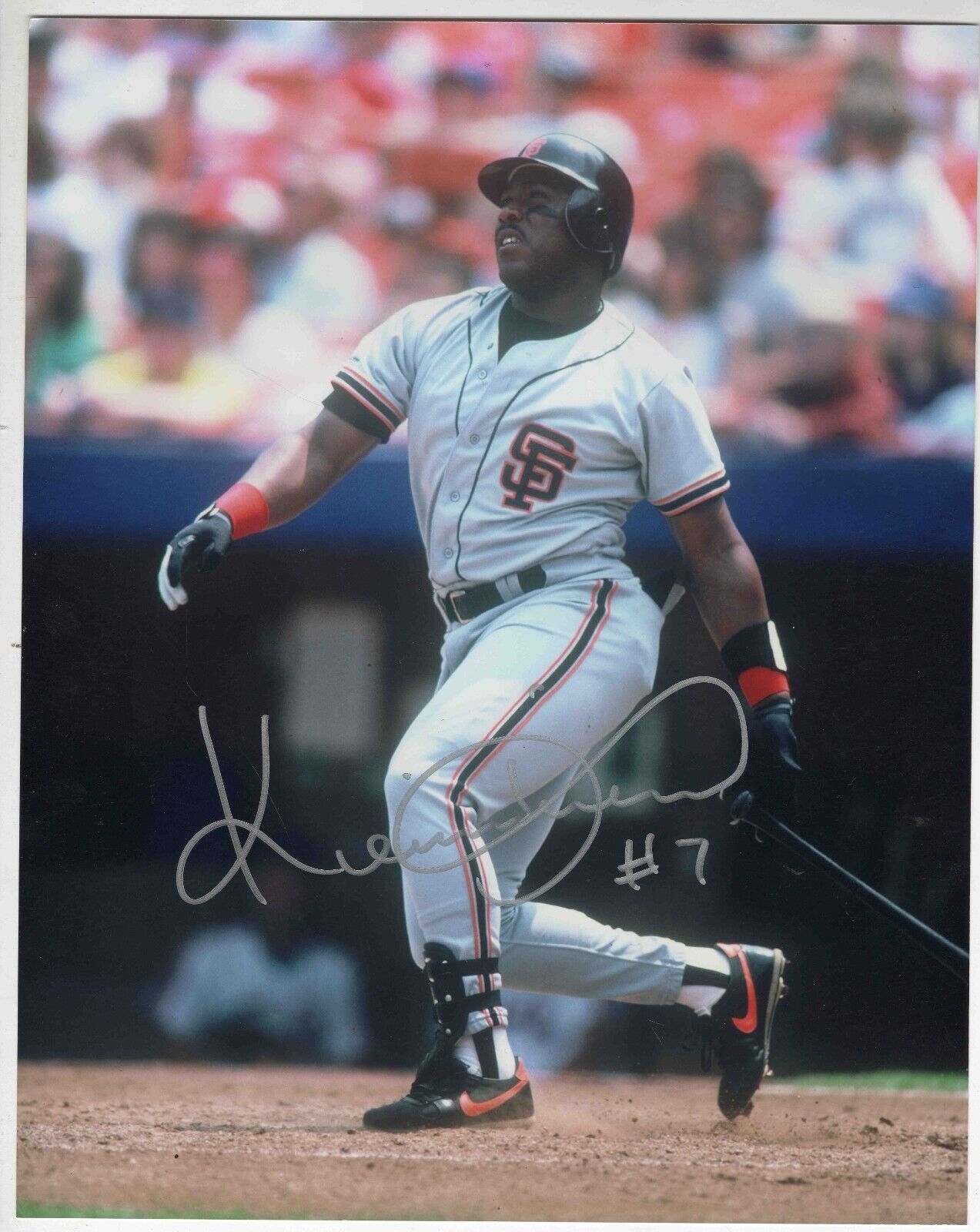 Kevin Mitchell Signed 8x10 Photo Giants