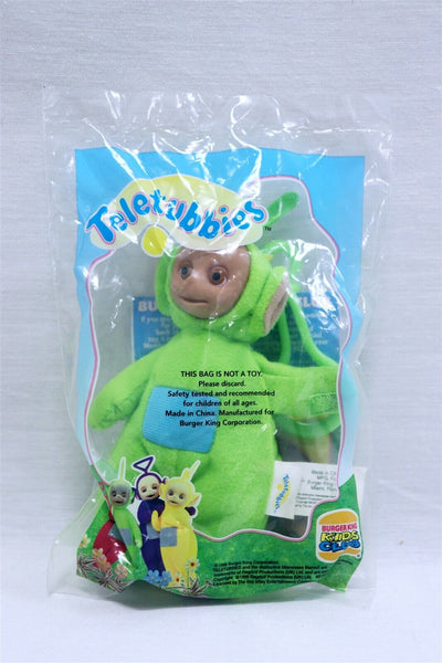 VINTAGE SEALED 1998 Burger King Teletubbies Dipsy Finger Puppet