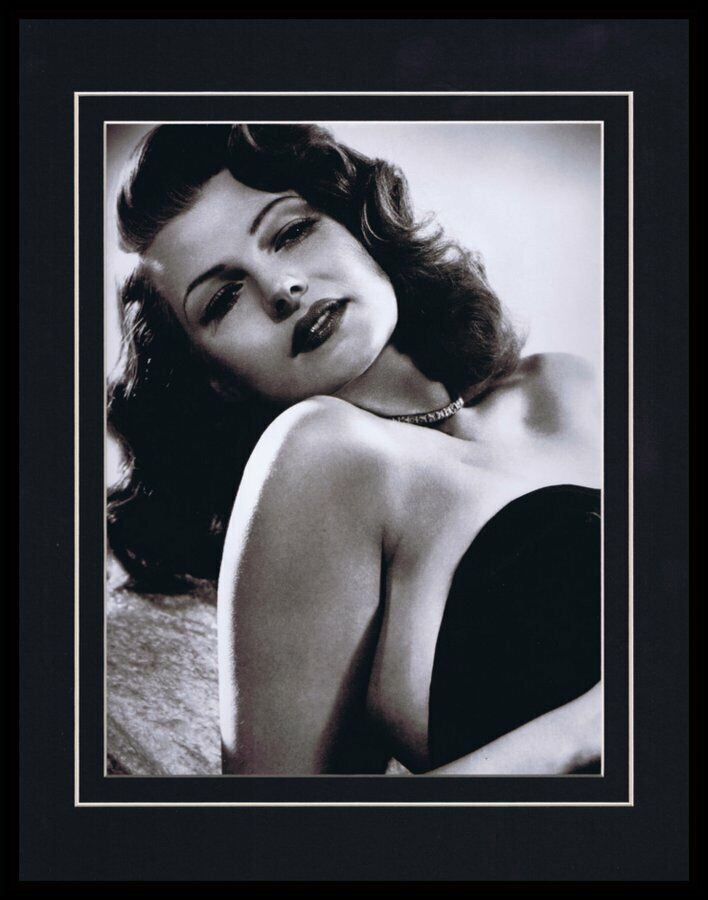 Gilda Rita Hayworth Framed 11x14 Photo Display