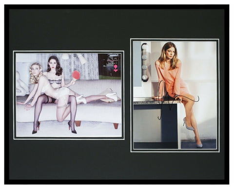 Gillian Jacobs Signed Framed 16x20 Photo Set AW w/Alison Brie Lingerie Stockings