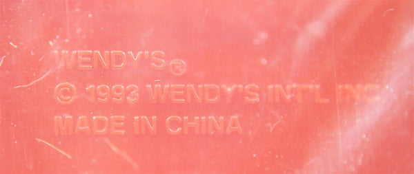 VINTAGE 1993 Wendy's Restaurant Kids Meal Toy Truck