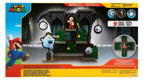 NEW SEALED Nintendo Deluxe Boo Mansion Playset w/ Mario Figure Target Exclusive