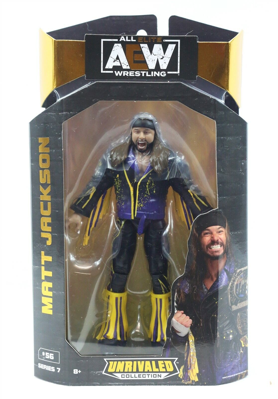 NEW SEALED 2022 AEW Unrivaled Matt Jackson Action Figure