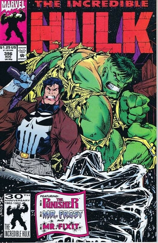 Incredible Hulk #396 ORIGINAL Vintage 1992 Marvel Comics 