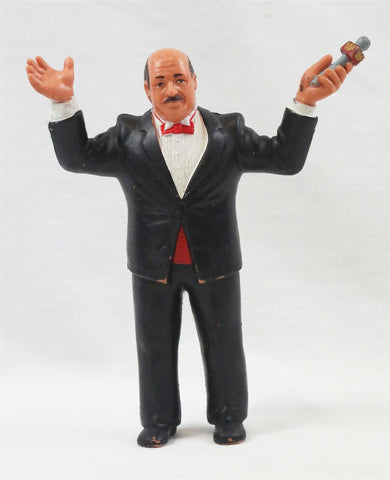 Mean Gene Okerlund ORIGINAL Vintage 1986 WWF LJN Wrestling Figure 