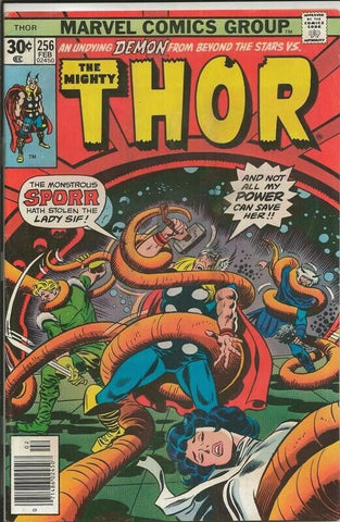 Thor #256 ORIGINAL Vintage 1977 Marvel Comics 