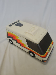 VINTAGE 1991 Galoob Micro Machines Super Van City Camper Foldout Playset