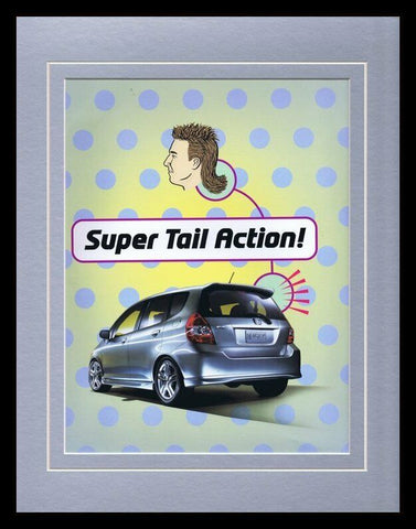 2007 Honda Super Tail Action Mullet Framed 11x14 ORIGINAL Vintage Advertisement 