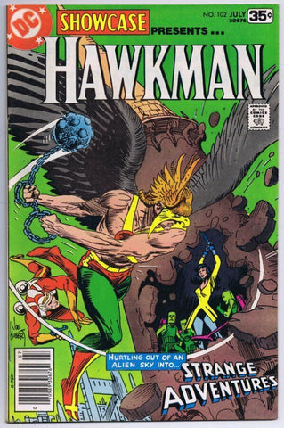 Showcase #102 Hawkman ORIGINAL Vintage 1978 DC Comics  