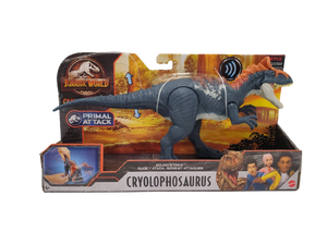 NEW 2021 Jurassic Park Camp Cretaceous Primal Attack Cryolophosaurus Figure