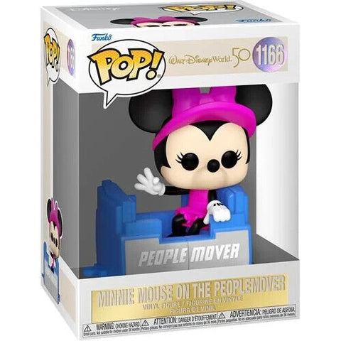 NEW 2022 Funko Pop Figure Disney World 50th Anniversary Minnie Mouse Peoplemover