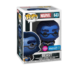 NEW SEALED Funko Pop Figure X Men Flocked Beast Walmart Exclusive 