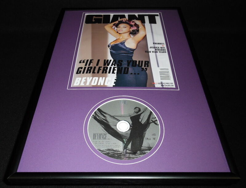 Beyonce Framed ORIGINAL 2006 Giant Magazine Cover & CD Display