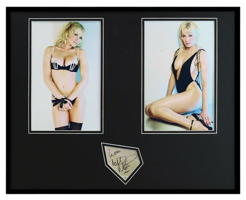 Nell McAndrew Signed Framed 16x20 Photo Set