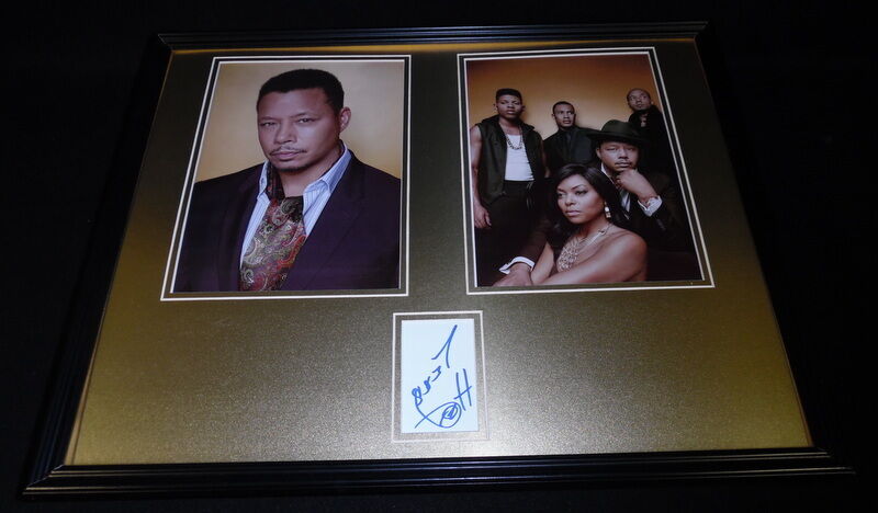 Terrence Howard Signed Framed 16x20 Empire Photo Display Lucious Lyon 