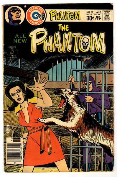 Phantom #72 VINTAGE 1976 Charlton Comics