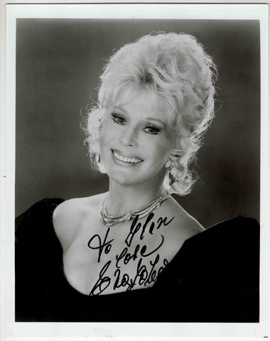 Eva Gabor Signed 8x10 Photo JSA Green Acres J