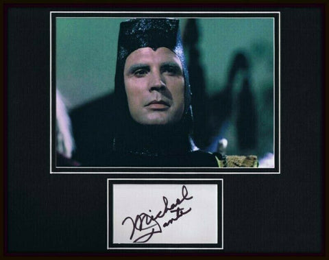 Michael Dante Signed Framed 11x14 Photo Display Star Trek 