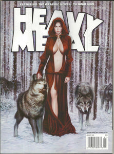 Heavy Metal Magazine Vol. 32 #9 VINTAGE Jan 2009 Koveck Cover GGA