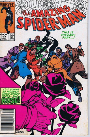 Amazing Spiderman #253 ORIGINAL Vintage 1984 Marvel Comics The Rose