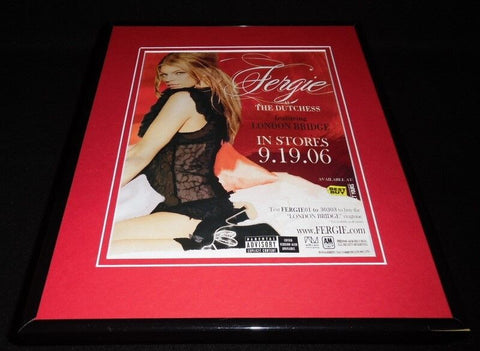 Fergie the Dutchess 2006 Framed 11x14 ORIGINAL Vintage Advertisement