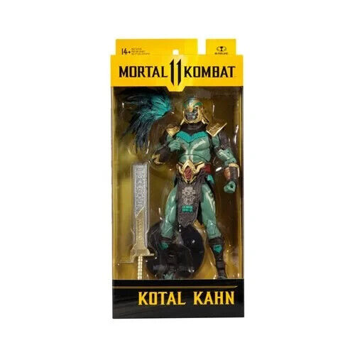 NEW SEALED 2022 McFarlane Mortal Kombat Kotal Kahn 7" Action Figure