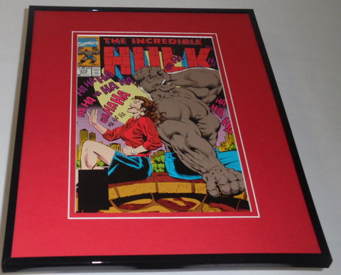 Incredible Hulk #373 Marvel Framed 11x14 Repro Cover Display