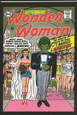 Wonder Woman #155 4x5" Cover Postcard 2010 DC Comics I Married a Monster