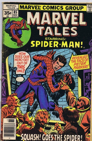 Marvel Tales #85 ORIGINAL Vintage 1977 Spider-Man Lizard Reprints ASM 106