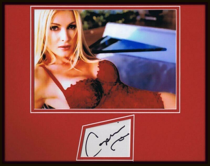 Caprice Bourret Signed Framed 11x14 Photo Display