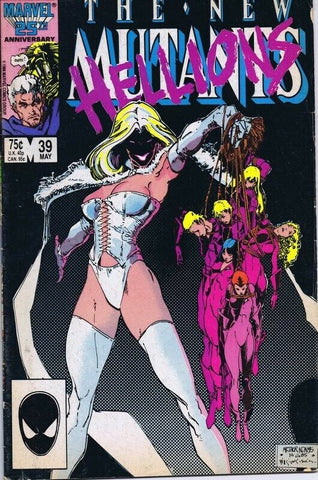 New Mutants #39 ORIGINAL Vintage 1986 Marvel Comics GGA