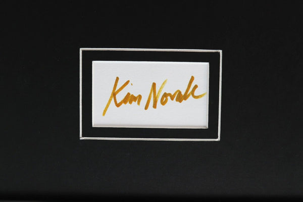 Kim Novak Signed Framed 16x20 Photo Display JSA