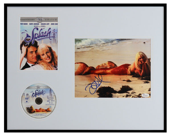 Daryl Hannah Signed Framed Splash 16x20 Photo & DVD Set JSA